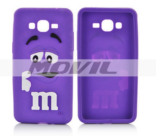 Funda Case M&m De Goma Pra Samsung Galaxy J5 A5 E5